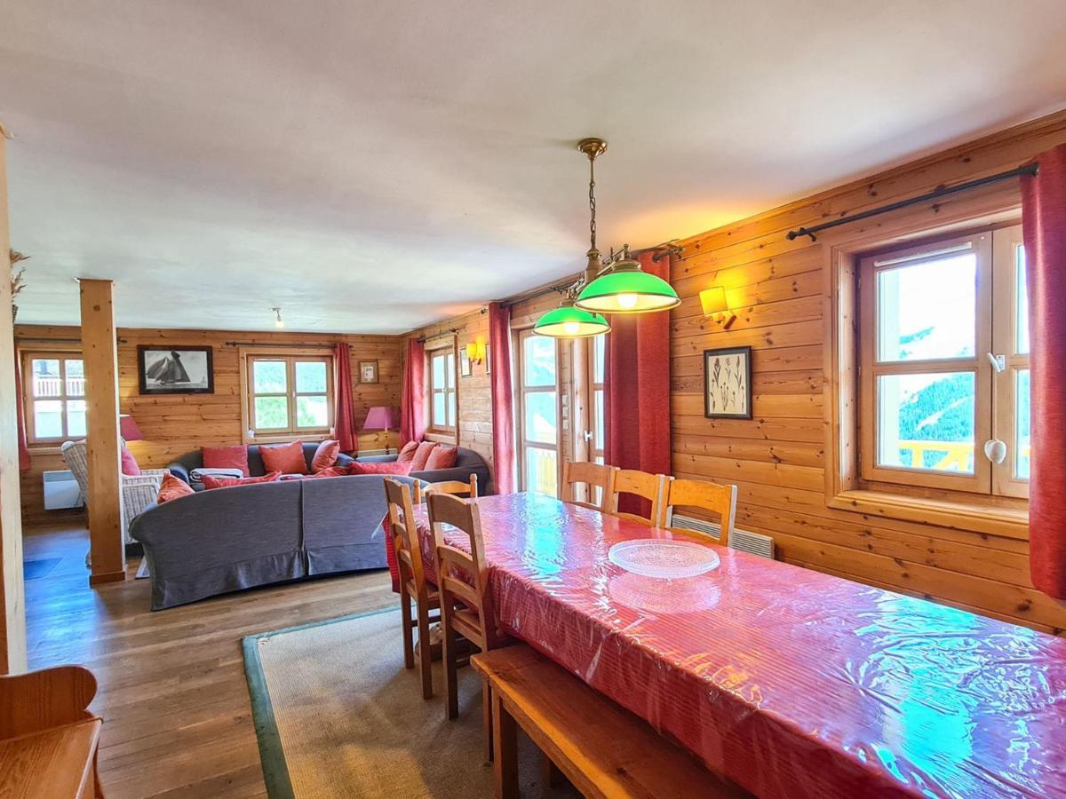 Chalet Spacieux A Flaine Avec Sauna, Cheminee Et Balcon - 6 Chambres, Proche Des Pistes - Fr-1-425-4 Eksteriør bilde